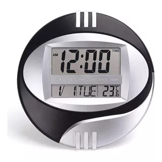 Reloj De Pared Digital Redondo Grande K3885 - Sonivox