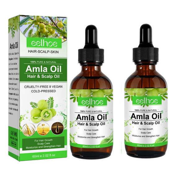 Aceite Capilar Amla Oil Para Crecimiento Cabello Hidratante
