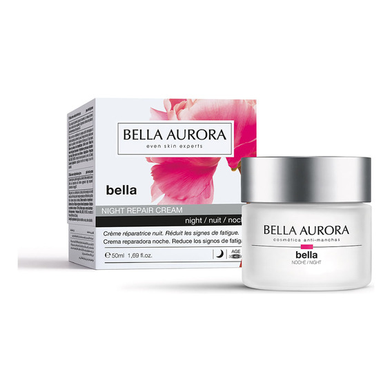 Bella Crema Reparadora Acción Nocturna - Bella Aurora 50ml
