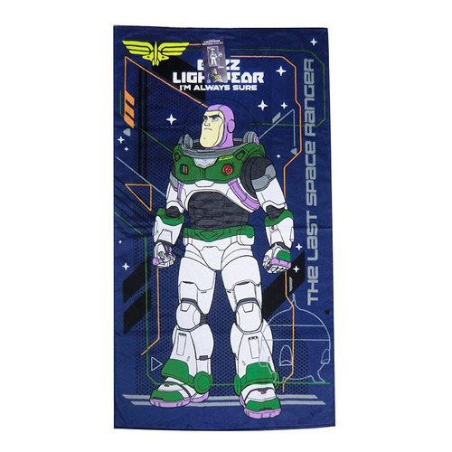 Toalla Playera Buzz Lightyear Algodón 70 X 130cm