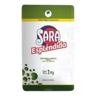 Yerba Mate Sara Espléndida 1 Kg