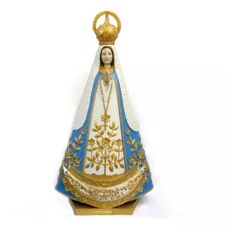 Estatua Virgen Itati 76cm Imagen Italiana Nuestra Señora 