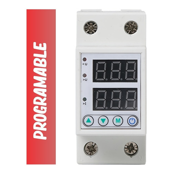 Protector De Voltaje Programable Integral 220v Y 63a