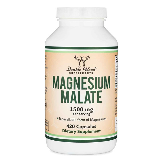 Malato De Magnesio - 420 Capsulas - Unidad a $540