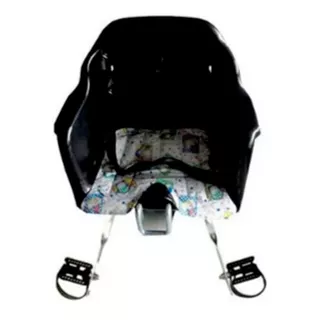 Cadeirinha Crianca Dianteira Carona Bike Preto