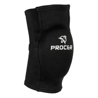 Rodillera Premium Elástica Procer Wave Voley Deportes X Par Color Negro Talle 3