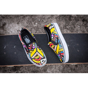 vans peanuts hombre dorados