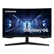 Monitor Gamer Curvo Samsung Odyssey G5 C27g55t Led 27  Negro 100v/240v
