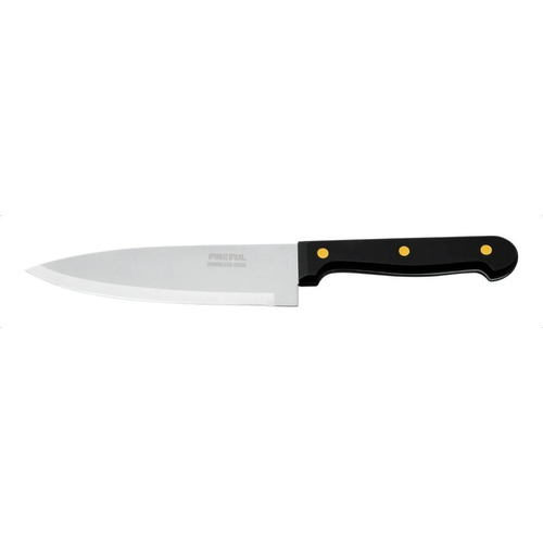 Cuchillo De Chef, Mango Plástico, 6' Pretul 23089 Color Negro