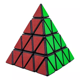 Cubo Rubik Piramide Piraminx 4x4 Ejercicio Mental Colores Lz