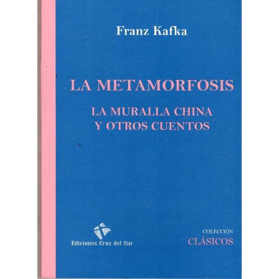 Libro: La Metamorfosis - Franz Kafka