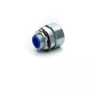 (10 Unidades) Conector Metalico Recto P/flex 32mm