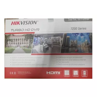 Dvr Hikvision 16 Canales Ds-7216hghi-k1 1080p Lite H265+