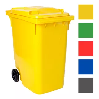 Contenedor Basura 240 Litros Hdpe