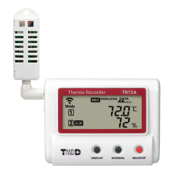 Registrador De Temperatura Y Humedad Out Wifi T&d Termometro