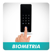 Fechadura Digital Biométrica Para Porta De Primebras Madeira