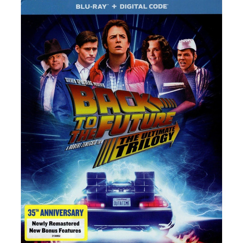 Blu-ray Back To The Future Trilogy / Volver Al Futuro Trilogia 30 Aniversario