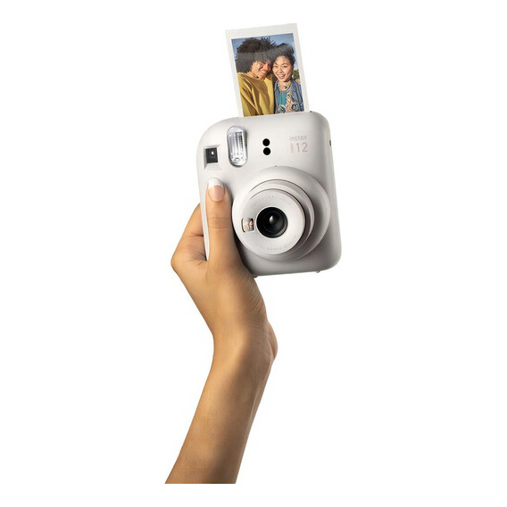 Cámara Fujifilm Instax Mini 12 Clay White