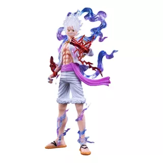 Action Figure One Piece Luffy Gear 5 Boneco 17cm Grande