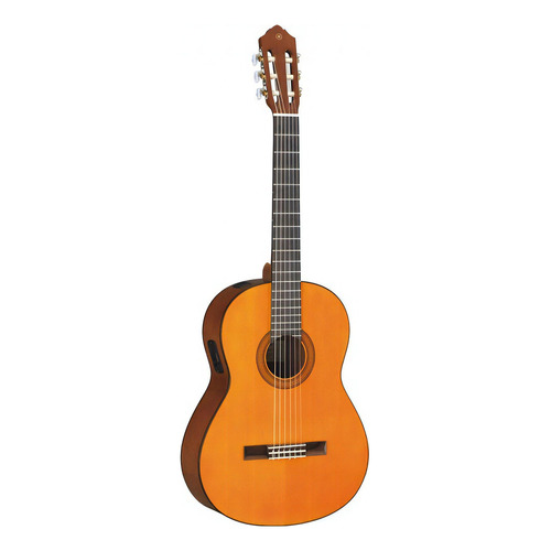 Guitarra Electroacústica Yamaha CGX102 para diestros palo de rosa brillante