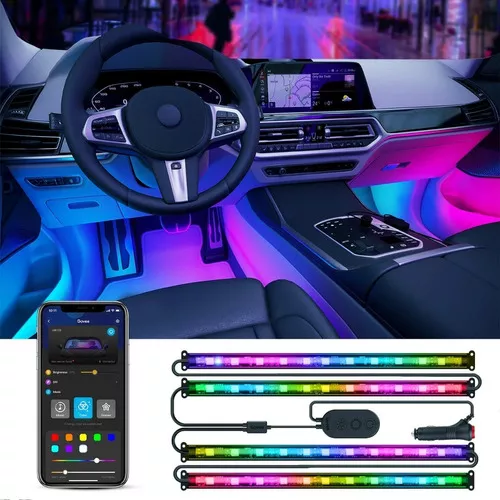 Govee Tira De Luces Led Interiores Rgbic Para Auto App Color De La Luz  Multicolor