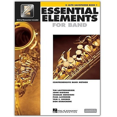 Essential Elements For Band, Eb Alto Saxophone Book 1, De Tim Lautzenheiser, John Higgins, Charles Menghini, Paul Lavender, Tom C Rhodes.., Vol. 1. Editorial Hal Leonard, Tapa Blanda En Inglés, 2004