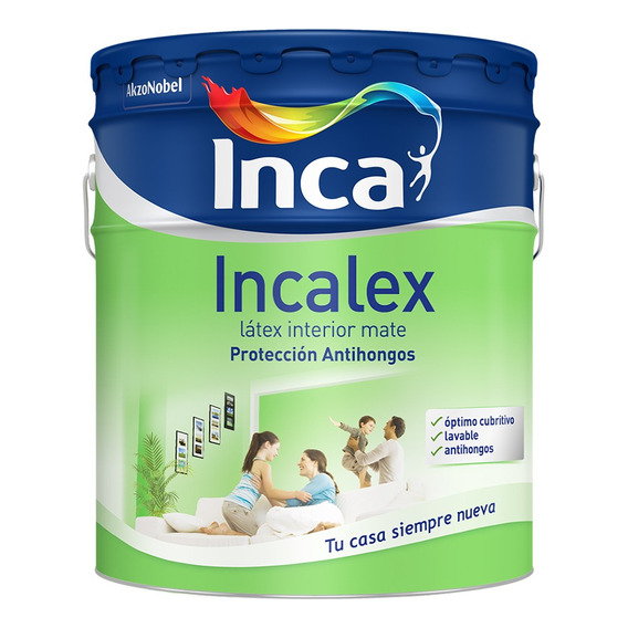 Látex Antihongo Interior Incalex Inca 20l +regalo Prestigio 