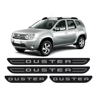 Adesivo Soleira Porta Renault Duster 4und 2012 A 2020 Sol1