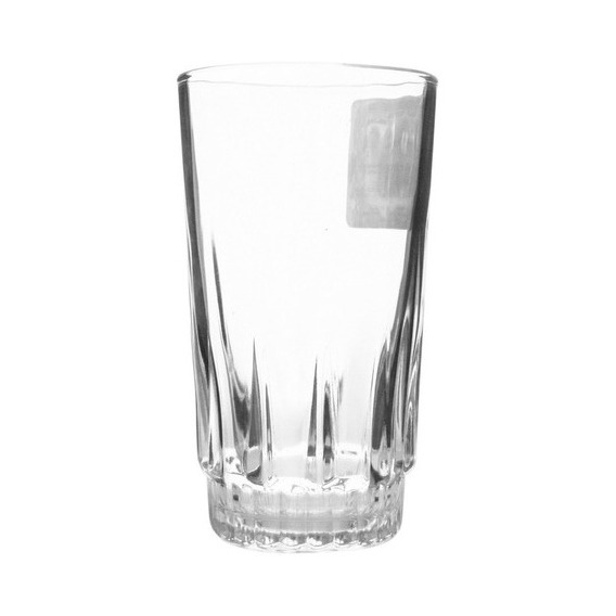 Juego De 6 Vasos De Vidrio Prisma Cristar Color Transparente