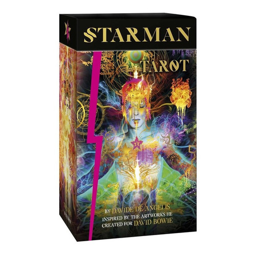 Tarot Starman Bowie (manual+ Cartas) De Angelis Lo Sacarabeo