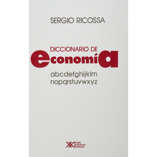 Diccionario De Economia