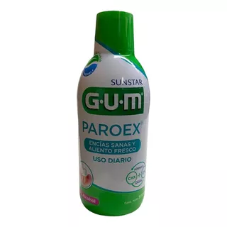 Gum Paroex Uso Diario Enjuague Bucal Sin Alcohol 500ml