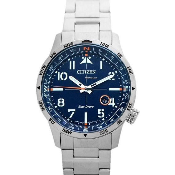 Reloj Citizen 61630 Bm7550-52l Eco-drive Caballero Aviator