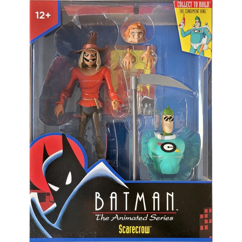 Batman Animated Series Scarecrow Platinum Mcfarlane Replay