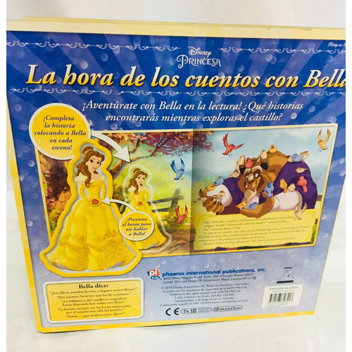 Libro Disney Princesa La Hora De Los Cuentos De Bella