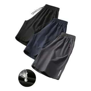 Pantalon Short Corto Deportivo Pack X12 Secado Rápido Gym 
