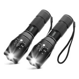 Flashlights Led Potentes 5 Modos Zoom, Impermeable