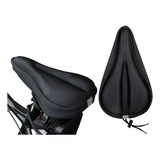 Funda Cubre Asiento De Bicicleta Libercam Acolchada Color Negro