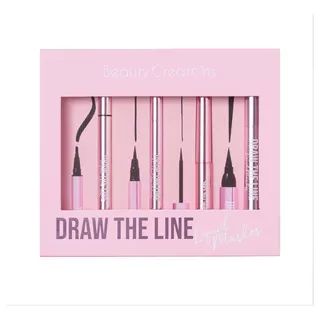 Set Delineadores Draw The Line Beauty Creations 4 Pzs