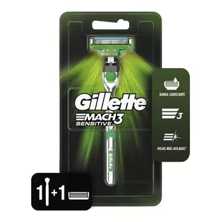 Máquina Para Afeitar Gillette Mach3 Sensitive