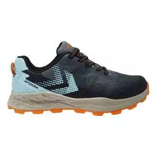 Zapatillas Atomik Tartaneras Hockey Camberra Gris Topo