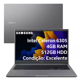 Notebook Samsung Book E20 6305 4gb 500gb Hd Graphics Xe 15,6