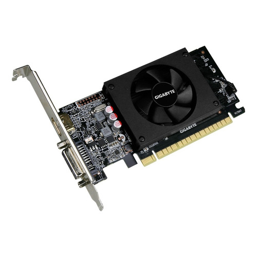 Placa de video Nvidia Gigabyte  GeForce 700 Series GT 710 GV-N710D5-2GL 2GB