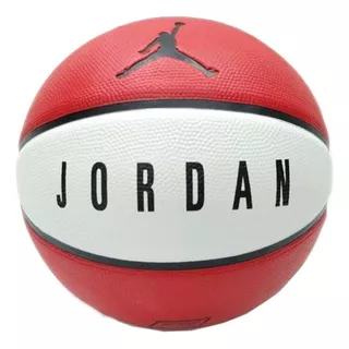 Pelota Basketball Jordan N°7 Basket - Auge Color Blanca/naranja