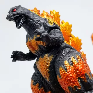 Burning Godzilla 1995 Gashapon Kaiju Miniatura 5cm Bandai