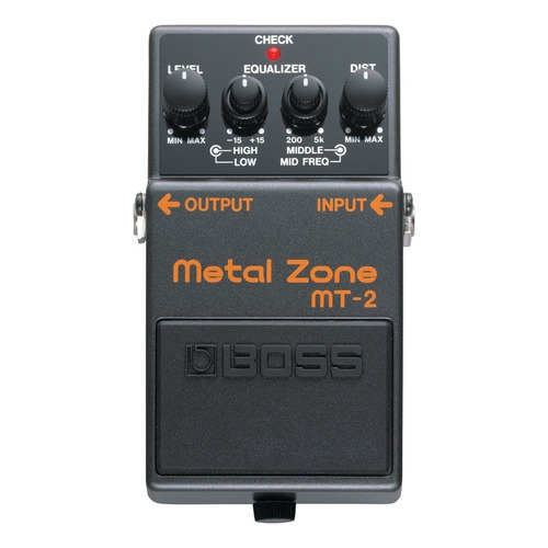 Pedal de efecto Boss Metal Zone MT-2  negro