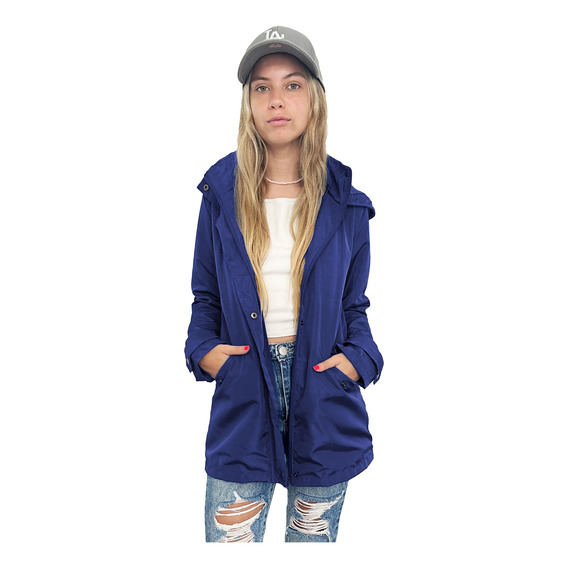 Customs Ba Trench Mujer Piloto Campera Rompevientos B