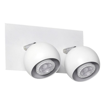 Aplique Movil Gu10 9cm. Base 24x12cm Blanco 1870/2b  Blanco