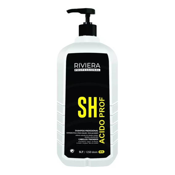Shampoo Y Acondicionador Ácido Riviera 5l