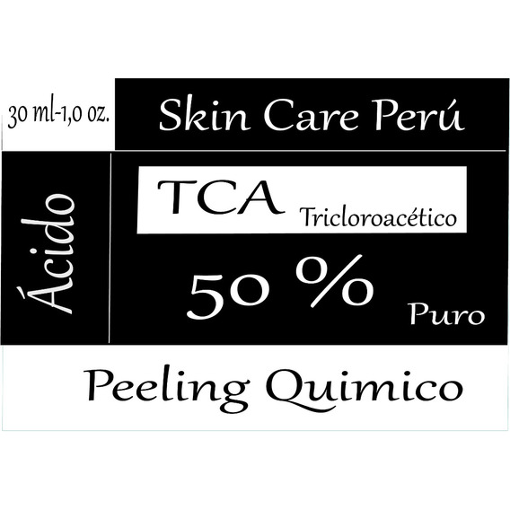 Peeling Tricloroacético Tca 50%,acne,lineas,marcas,verrugas